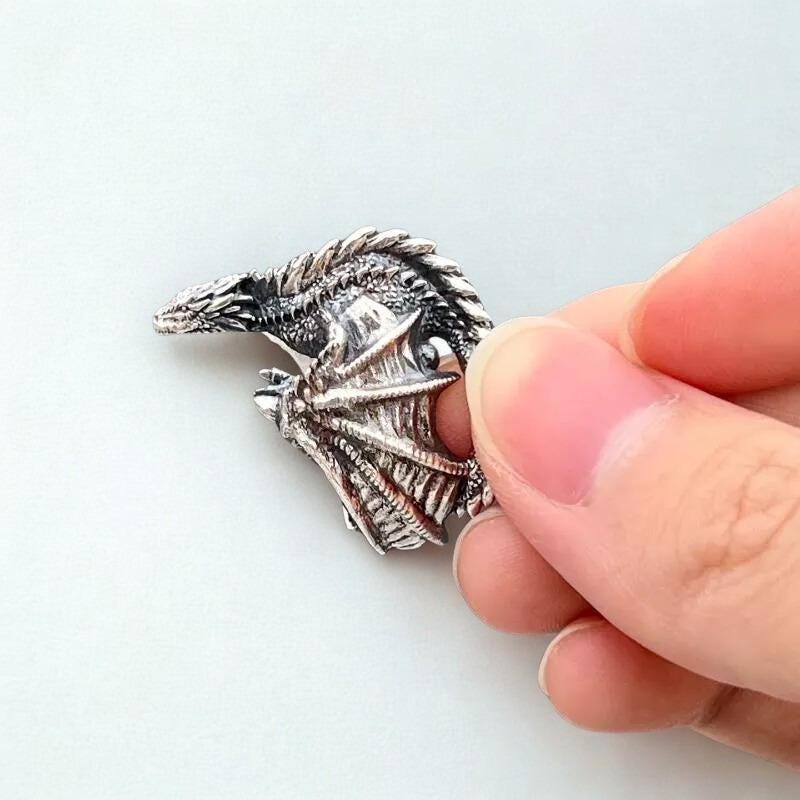 Drachenring, Fliegender Drachen Ring Für änner, Nordischer Wikinger