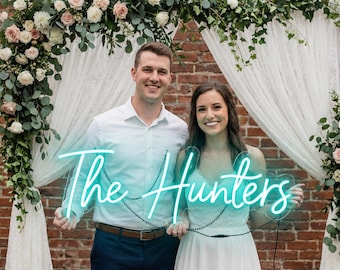 Neon Sign Custom Name, aesthetic Name neon Sign, Custom Neon Sign, Wedding Neon Sign, Custom Led Neon Sign For Wedding, wall decor, gifts