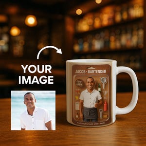 Funny Gift Mug - Turn Yourself into a Toy Figure!
