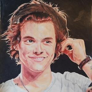 Custom Colored Portrait – Hand-Drawn in Pencil or Colored Pencils