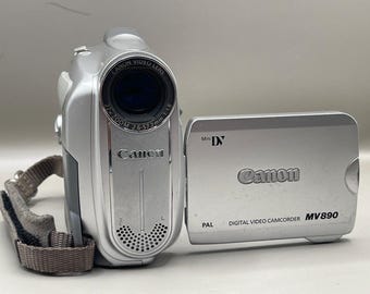 Vintage Canon EV890 MiniDV Videokamera - Digitale Videokamera - Für Teile oder Reparatur - Retro Canon Kamerakamera