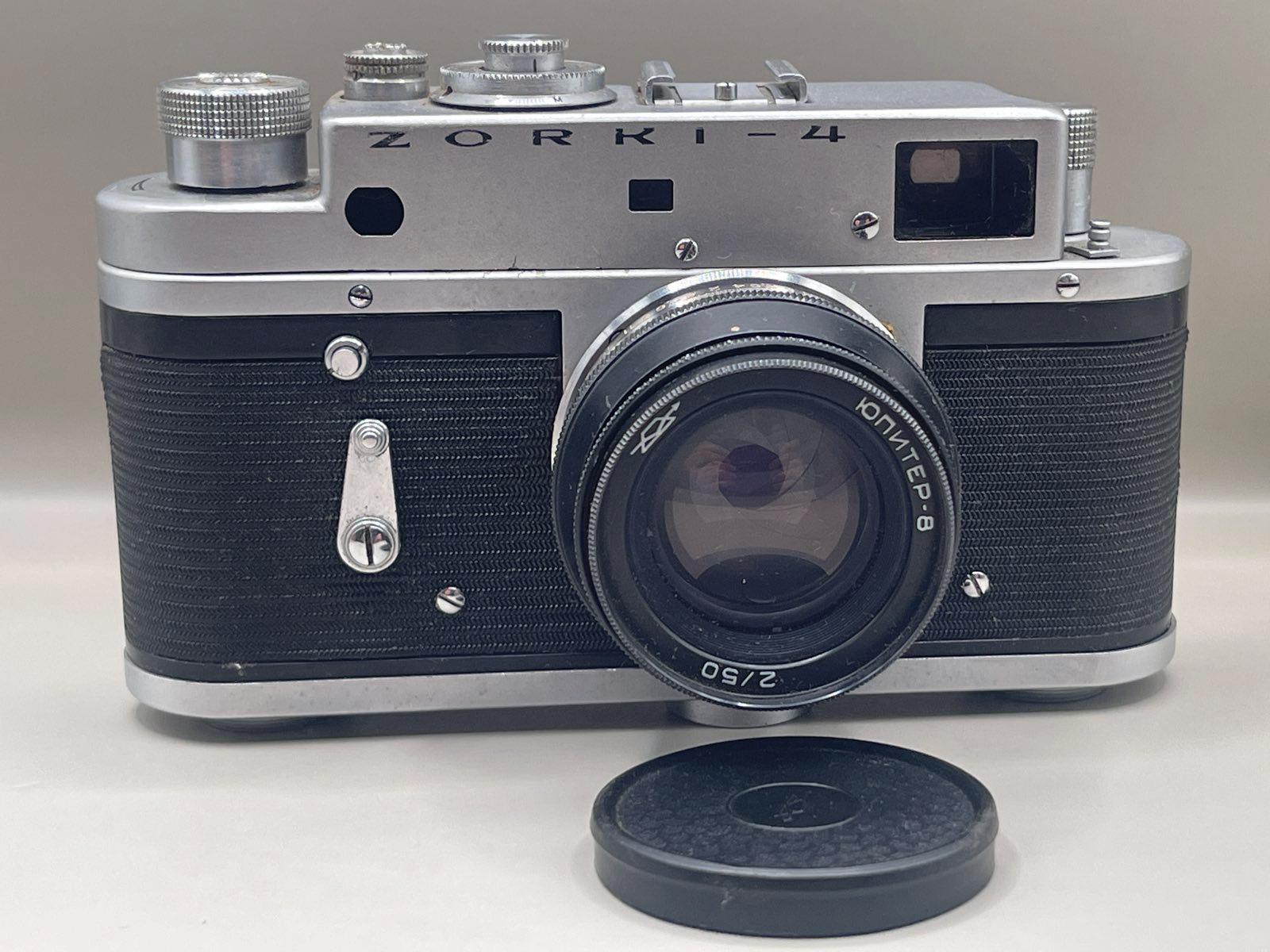 Appareil Photo Télémétrique ZORKI-4 Avec Jupiter-8 50mm F/2 - Vintage URSS
