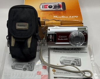 Canon Powershot A470 Digital Camera 7.1MP / Y2K Retro Camera - Etsy