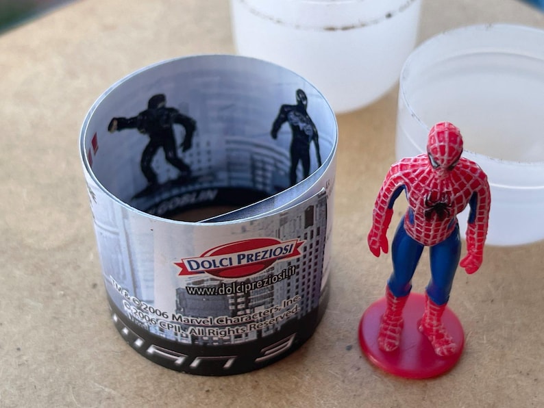 Estatueta vintage do Homem-Aranha, Dolci Preziosi, 2006 imagem 5