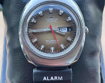 Reloj automático vintage Lorenz Edox Bluebird, fabricado en Suiza, para reparar