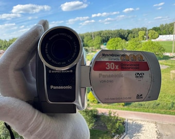 VINTAGE Panasonic Camcorder AF X6 CCD Omnimovie Vhs Hq With Case