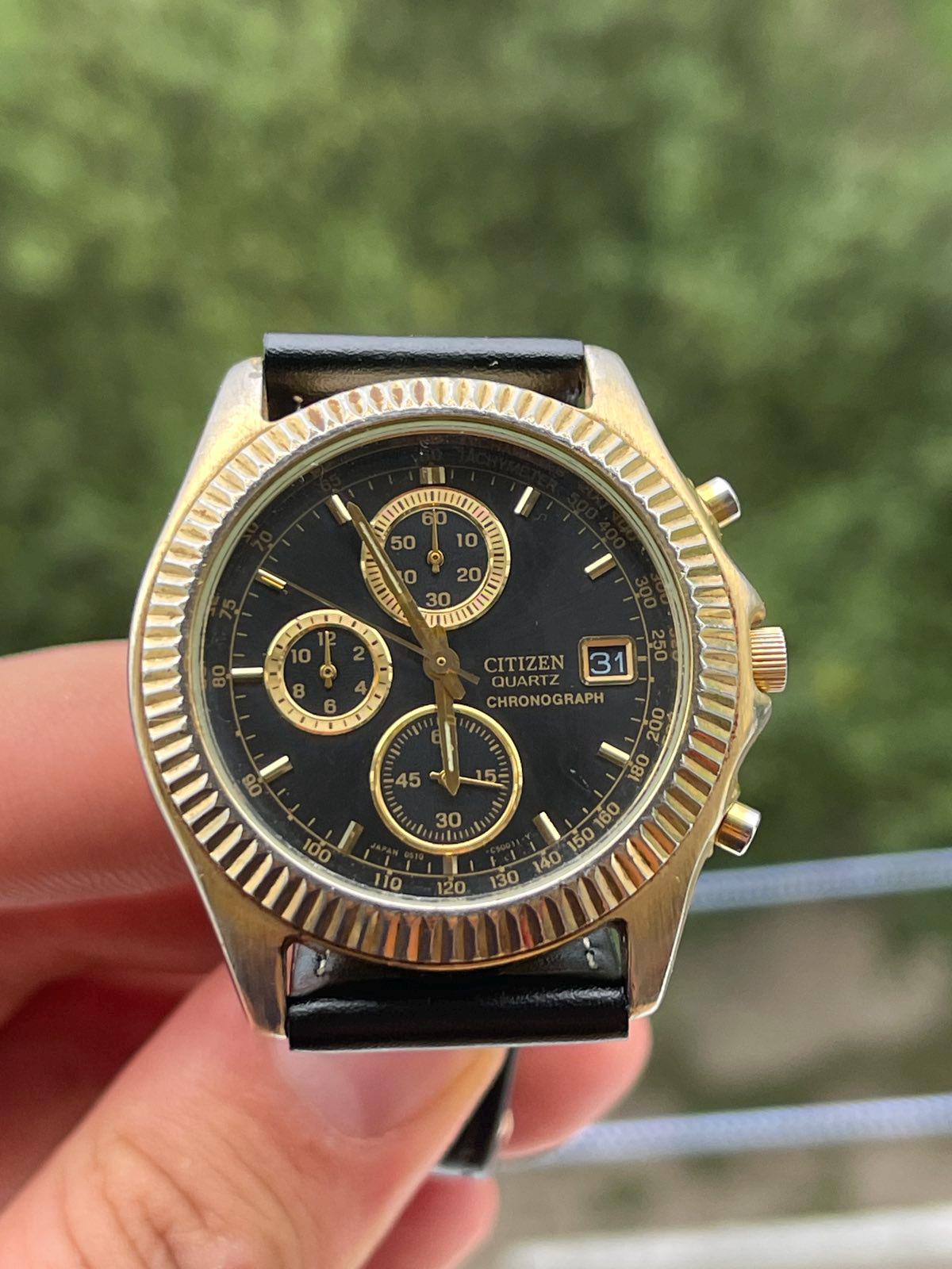 Citizen Chronograph - Etsy