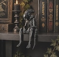 Alien Shelf Sitter \u2013 Xenomorph Inspired Horror Decor \u2013 Sci-Fi Bookshelf Ornament product logo