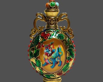 Vintage lichtgevende snuiffles: glow-in-the-Dark antiek verzamelobject