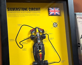 Arte mural del circuito de F1 de Silverstone: Edición Red Bull Racing