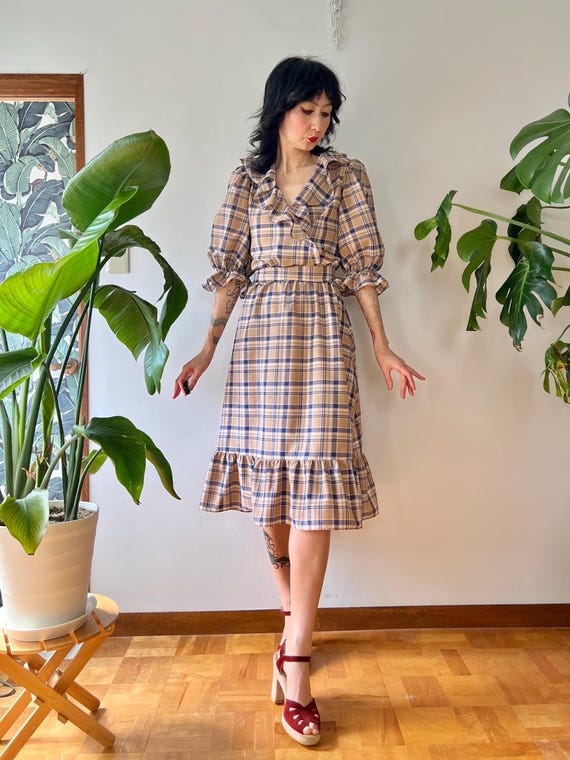 princess polly baby blue dress Matilda Jane Lovely Menagerie Floral Boho Prairie Dress 26622D Women's XS main image 1