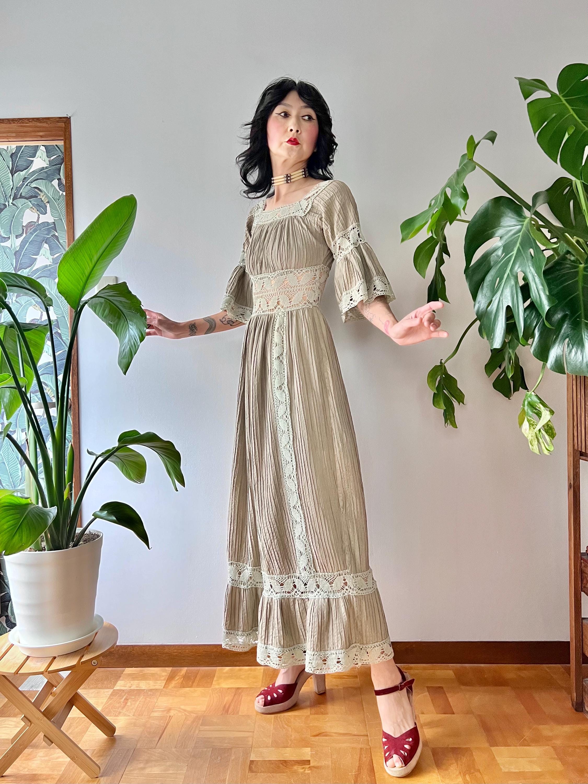 70s mexican dress - Etsy 日本