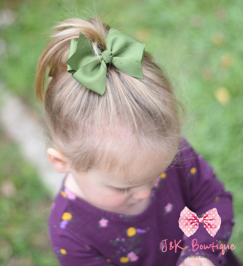 Baseball Hair Bow Red and White Hair Bow Clip Littler Sister Etsy