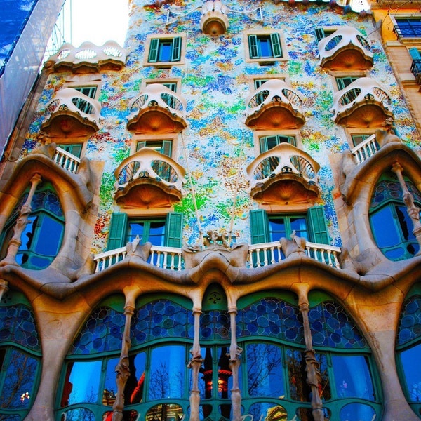 Casa Batllo Barcelona Spain - 5x7 Photograph