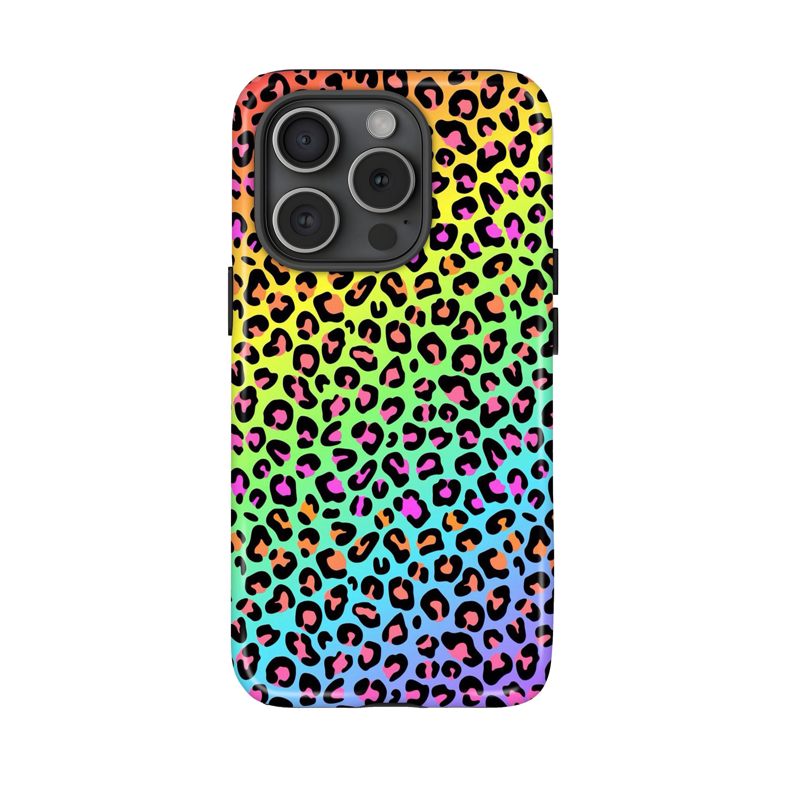 Rainbow Leopard Phone Case