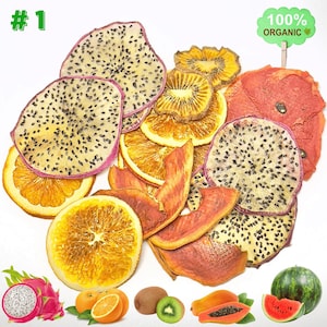 25 Slices | Dried Fruit Mix – 5 Premium Fruits | No Sugar | Natural & Healthy Snack #1