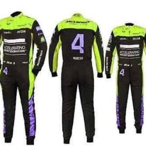 Mclaren F1 Go Kart Racing Suit Free Gift (Tee-shirt) (Balaclava) CIK/FIA Level 2 Approved