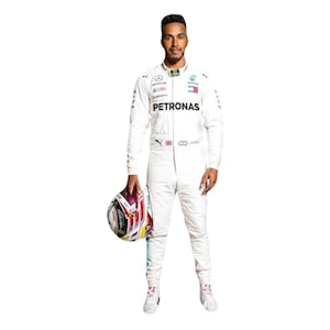 Petronas F1 Go Kart Racing Suit, (free t-shirt, Balaclava) CIK/FIA Level 2 Approved.