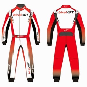 Birel Art F1 Go Kart Racing Suit Free Gift (Balaclava) CIK/FIA Level 2 Approved