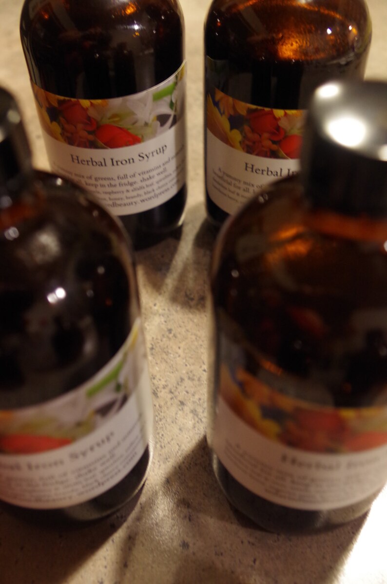 Herbal Iron Syrup 250ml Etsy