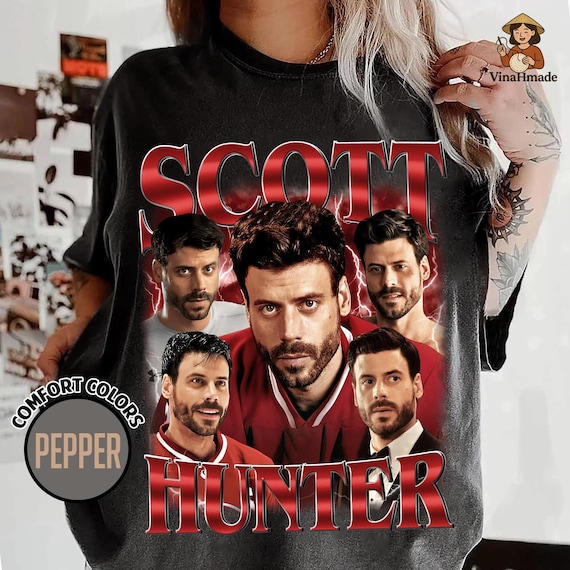 Scott Hunter Shirt, Scott Hunter Vintage 90s Bootlg Tees, Hockey Romance Shirt, Gay LGBTQ Movie Inspired Tee, Hollander Rozanov Hockey Shirt