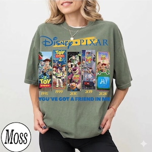 Koszulka Disney Toy Story 5 Comfort Colors, Koszulka Disney Pixar Toy Story „Masz we mnie przyjaciela”, Koszulka grupy Toy Story, Disney Toy Story zdjęcie 7