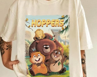 Vintage Disney Hopppers Characters T-Shirt, Disney Movies Sweatshirt, Disney Family Matching, Disney Vacation Shirt, Disney Kids Shirt
