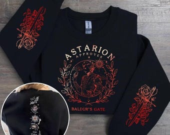 Camisetas de Astarion, La aventura te espera, Camiseta de fan gamer de Astarion de Baldur's Gate 3, Camisetas de elfo alto de Astarion, Camiseta de pícaro de Astarion, Merchandising de Astarion