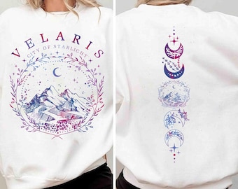 Velaris City Of Starlight Acotar Sweatshirt Shirt, The Night Court Sweatshirt, Bookish Gift,Court Of Thorns And Roses, City Of Starlight