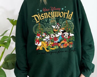 Disneyworld Christmas Sweatshirt, Merry Christmas Mickey and Friends Shirt, Disney Christmas Sweatshirt, Mickey's Very Merry Christmas Party