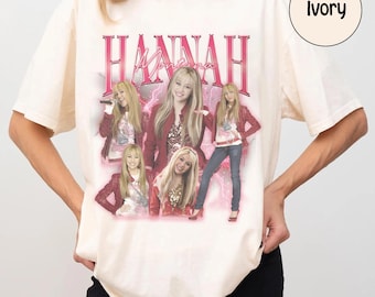 Vintage Hannah Montana Shirt, Hannah Montana Bootleg Shirt, Hannah Montana Homage, Disneyland Channel Girls Trip Shirt