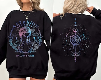 Sudadera Baldur's Gate 3 Adventure Awaits, Camiseta Astarion High Elf, Sudadera Astarion Vamp, Merchandising BG3, Camiseta Fan Gamer, Camiseta de videojuego