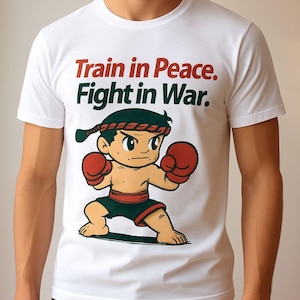 Muay Thai Art Print & T-Shirt Design | Fighter Poster, Martial Arts Gift, Combat Sport Decor, Muay Thai Fighting Print, Muaythai Digital Art