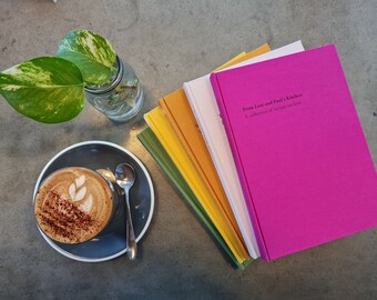 personalized recipe book A5