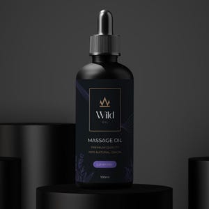Lavender Oil | Wild Oil - Pure Essential Oil for Skin, Hair & Relaxation
