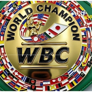 WBCボクシングチャンピオンベルトレプリカ、ヘビー級タイトル