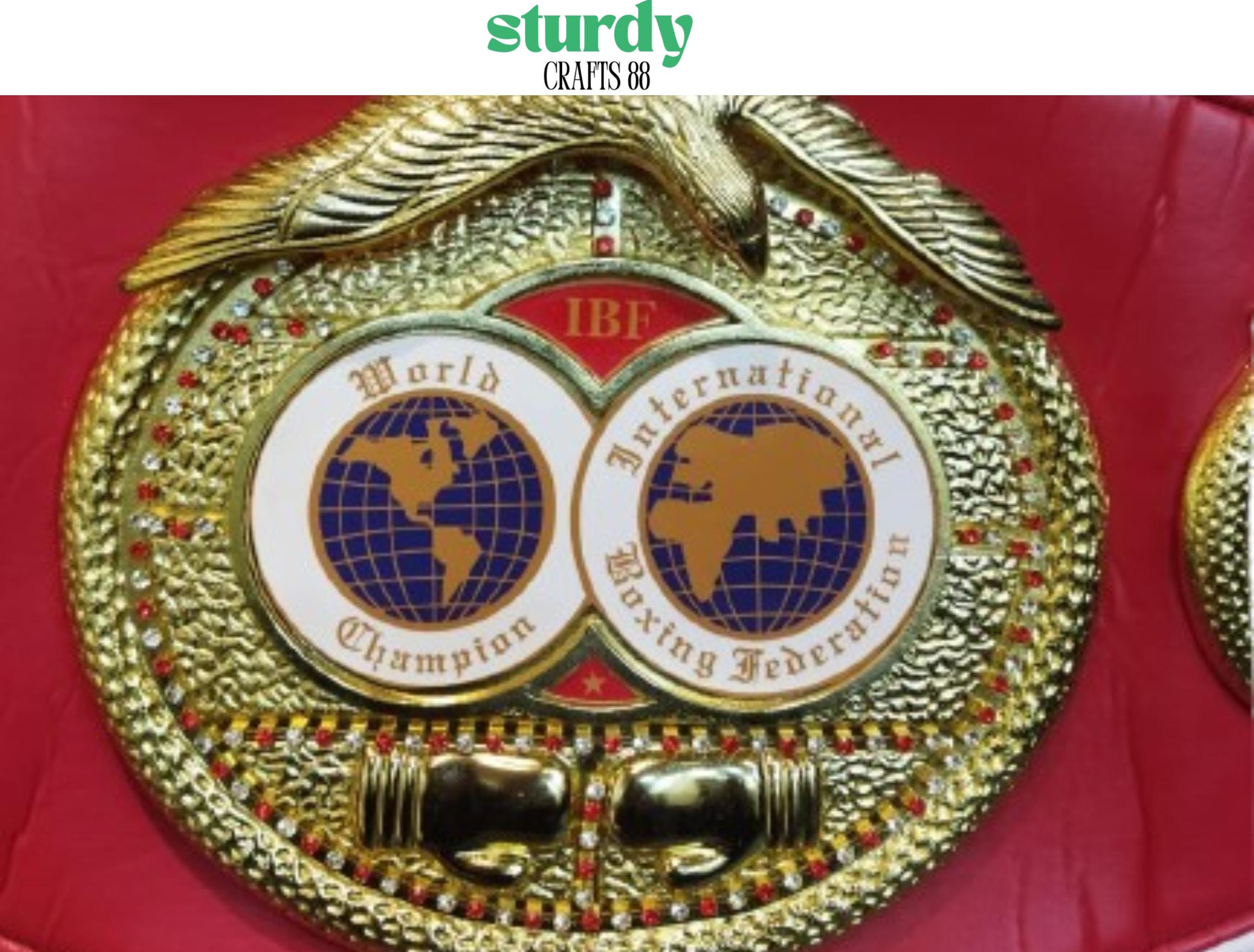 IBF国際ボクシング連盟ヘビー級チャンピオンベルト - レプリカタイトル
