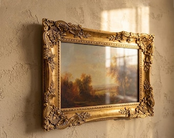 TV Frame Ornate Gold : Handmade Baroque Style Border C88881VV