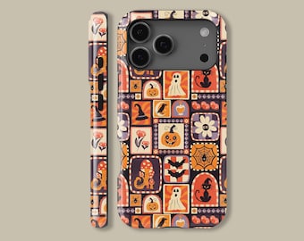 Halloween Design MagSafe Phone Case for iPhone 17 16 15 14 13 12 11 Pro Max, Gift For Halloween Lover Protective Cover for Galaxy S23 S24
