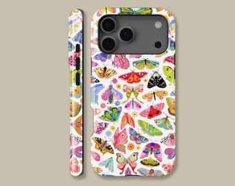Butterfly Esthetic Design MagSafe-telefoonhoesje voor iPhone 17 16 15 14 13 12 11 Pro Max, kleurrijke insectenvlindercover voor Samsung S25 Ultra