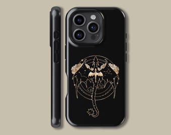 Fourth Wing Handyhülle passend für iPhone 16 15 14 13 12 Pro Max Mini, Pterosaur Schutzhülle für Samsung Galaxy S23 S24 S25 Plus Ultra