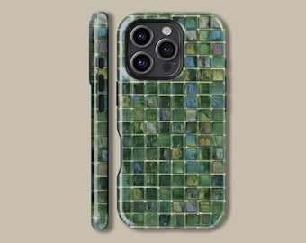 Celestial Shell Stone Mosaic Decoden Phone Case - Etsy