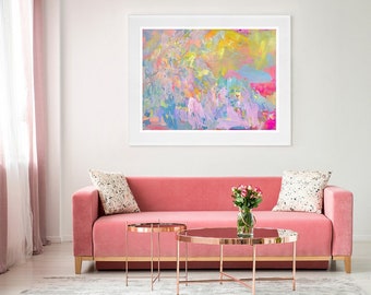 KIN (XL) | Fine Art Print // Abstract Art, Contemporary Art, Modern Painting, Landscape Painting, Abstract Painting