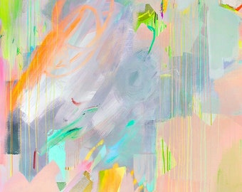 Arise (S,M,L) | Fine Art Print // Butterfly Painting, Abstract Painting, Contemporary Art, Butterfly Print, Modern Abstract, Colorful Art