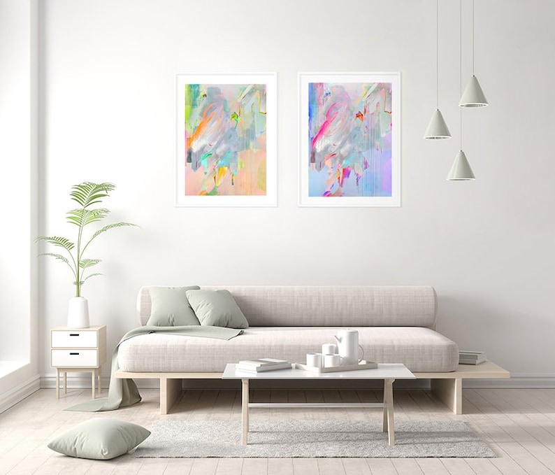 Arise S,M,L Fine Art Print // Butterfly Painting, Abstract Painting, Contemporary Art, Butterfly Print, Modern Abstract, Colorful Art image 10