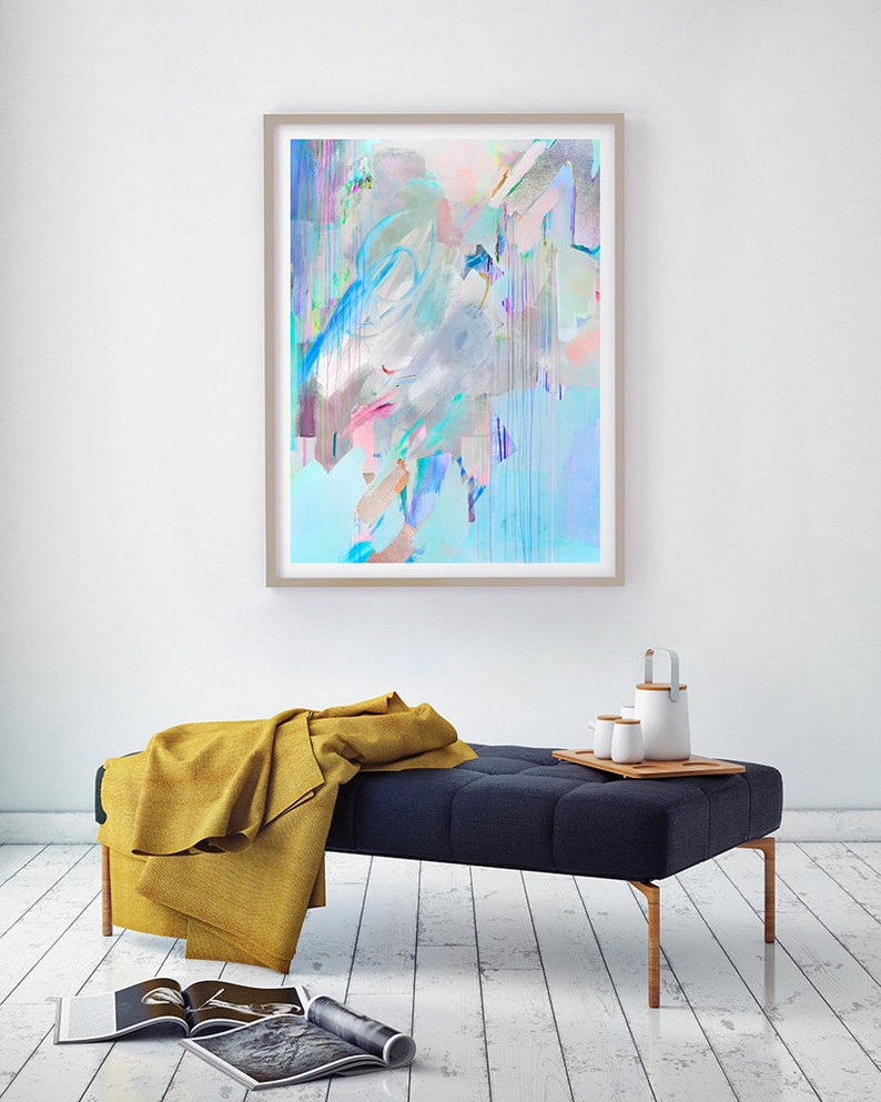 Rest (XL) | Fine Art Print // Butterfly Painting, Abstract Painting ...