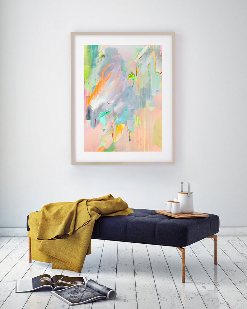 Arise S,M,L Fine Art Print // Butterfly Painting, Abstract Painting, Contemporary Art, Butterfly Print, Modern Abstract, Colorful Art image 7