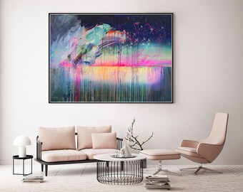 Imaginal Cells (XL) | Fine Art Print // Abstract Art, Contemporary Art, Modern Painting, Modern Art, Large Abstract Painting, Unique Art