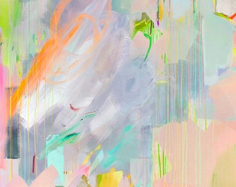 Arise (S,M,L) | Fine Art Print // Butterfly Painting, Abstract Painting, Contemporary Art, Butterfly Print, Modern Abstract, Colorful Art