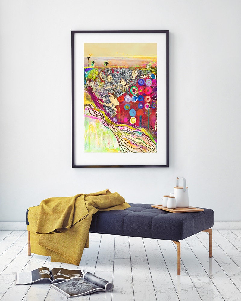 【限定セール！】 Sun the Under (S,M,L) Landscape Modern // Print Art Fine | 絵画